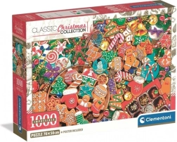 Clementoni Impossible kerstlekkernijen puzzel 1000 stukjes
