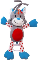 Pluchen kat met muziekdoos BABY MIX