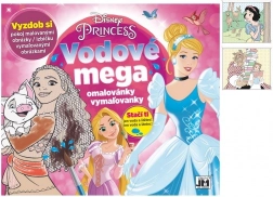 Mega waterverf kleurplaten Disney Prinsessen