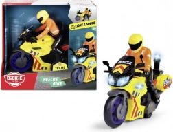 Reddingsmotor met bestuurder