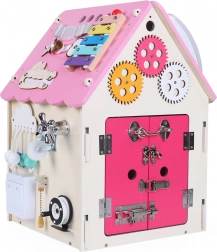 Activity board huisje voor kinderen 2Kids Toys – Roze