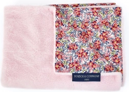 Pluchen babydeken Boh'aime 70 × 100 cm roze