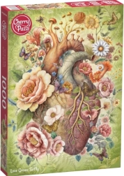 Cherry Pazzi puzzel Tedere bloei van de liefde 1000 stukjes
