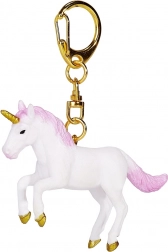 Sleutelhanger Eenhoorn met Roze Manen en Staart