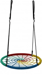 Schommel ooievaarsnest kleurrijk