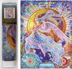 Norimpex diamant schilderen 7D wiel van fortuin 30 × 40 cm