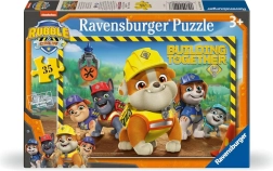 Ravensburger puzzel PAW Patrol: Rubble en zijn team 35 stukjes