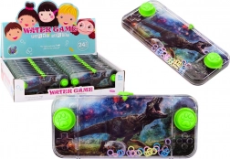 Watervaardigheidsspel dinosaurus tyrannosaurus – zakconsole groen