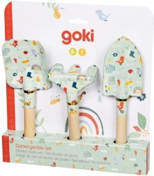 goki kinderset tuingereedschap lente, 3 stuks