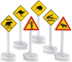 Siku Super internationale verkeersborden – set van 6 stuks