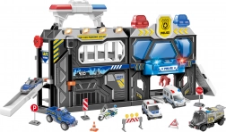 draagbaar politiebureau met licht- en geluidseffecten