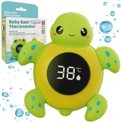 Kinder badthermometer schildpad 2-in-1 voor het meten van water- en kamertemperatuur