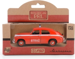 Metalen model PRL Warszawa M-20 Brandweer 1:43