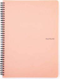 Ringband A4 Pastelini in abrikooskleur