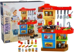 Kinderkeukentje met geluiden en licht met werkende kraan