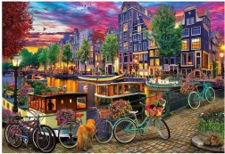 Educa Puzzel Fietsen in Amsterdam 6000 stukken