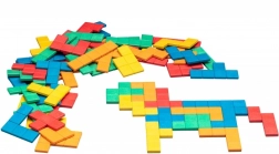 Pentomino Wissner in 5 kleuren, 60 stuks