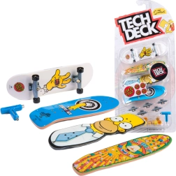 Tech Deck fingerboard set 4 mini skateboards Ultra DLX Simpsons