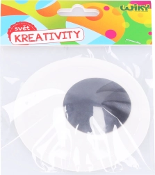 Bewegend zelfklevend oog 10 cm