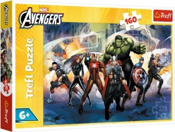 Puzzel 160 stukjes – superkrachten – DISNEY MARVEL The Avengers – Trefl