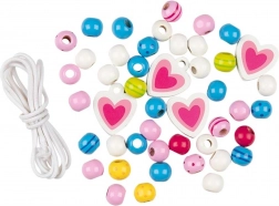 Goki houten rijgkralen voor kinderen