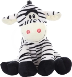 Pluchen zebra 26 cm