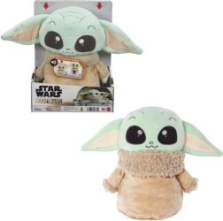 Springende pluchen Grogu STAR WARS 28 cm