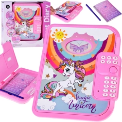 Interactief gecodeerd geheim dagboek 2-in-1 magische eenhoorn