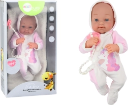 Pop Baby met Fopspeen en Eenhoorn Kleding