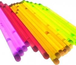 Fluorescerende armbanden 100 stuks, veel kleuren, lichtgevend in het donker