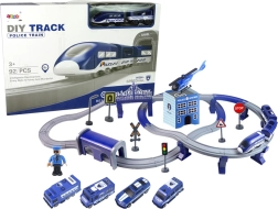 Set Stads Politietrein Blauw 203 km/u