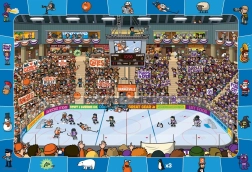 Eurographics Spot & Find Puzzle IJshockey 100 stukjes