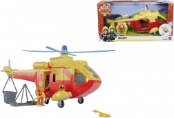 helikopter Wallaby II Brandweerman Sam met figuur en licht- en geluidseffecten