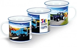 Porseleinen mok Bruder met speelgoedmotief