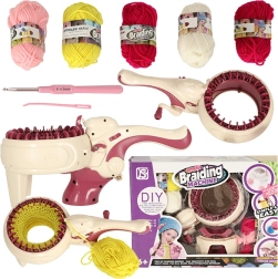 Kinder breimachine met accessoires