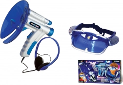 Spionageset bril en afluisterapparaat