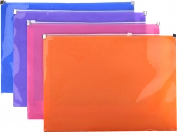 Map met rits voor documenten