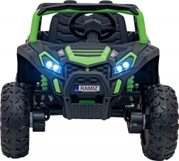 Elektrische kinderauto Buggy UTV 2000M Racing Groen