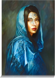 Puzzel Blauwe Lelie 500 stukjes