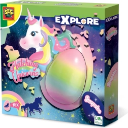 SES Explore groeiende eenhoorn in een ei