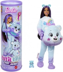 Barbie Cutie Reveal – Care Bears, serie 2, paarse pop