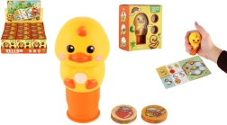 Kinderstempel met eendje en stickers