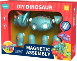 Magnetische opvouwbare triceratops