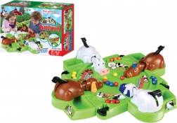 Behendigheidsspel HONGERIGE DIERTJES – boerderij en knikkers