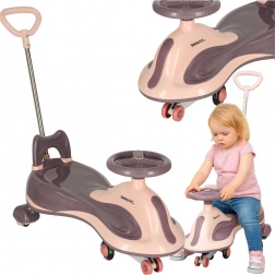 Zwaartekracht loopfiets Swing FIX S2 met handvat