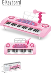 Elektronisch orgel Bontempi voor kinderen, 31 toetsen, roze