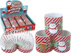 iconische rood‑witte veer met feestelijk motief 6 cm