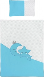 3-delige kinderbeddenset BELISIMA Magic Stars turkoois 100×135