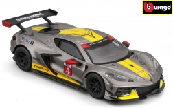 metalen model 1:43 chevrolet corvette c8.r 2020 – bburago