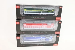 Metalen batterijlocomotief met licht en geluid